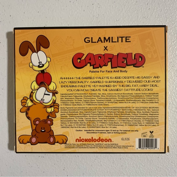 Glamlite x Garfield Eyeshadow Palette-New - Picture 13 of 13